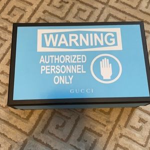 Gucci shoe box